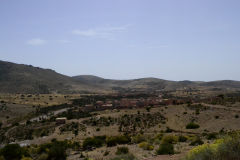 Landscape between Agadir and Sidi Ifni in Morocco