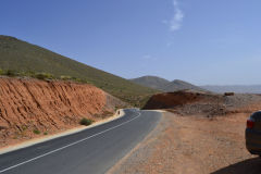 Landscape between Agadir and Sidi Ifni in Morocco