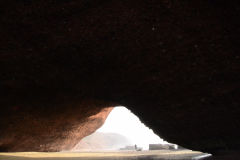 First arch at the beach of Legzira near Sidi Ifni in Morocco