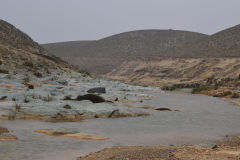 Landscape south of Sidi Ifni, Morocco in direction of Foum Assaka