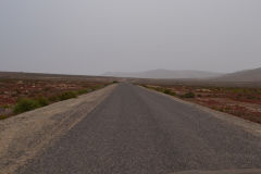 Landscape south of Sidi Ifni, Morocco in direction of Foum Assaka