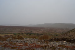 Landscape south of Sidi Ifni, Morocco in direction of Foum Assaka