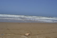 At the beach of Legzira near Sidi Ifni, Morocco