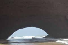 First arch at the beach of Legzira near Sidi Ifni, Morocco