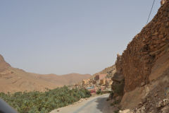 An oasis east of Tafraoute in the Anti Atlas, Morocco