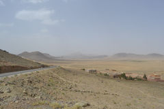 Landscape between Tafraoute and Ouarzazte, Morocco
