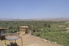 Landscape on the road between Ouarzazate and Mhamid in Morocco