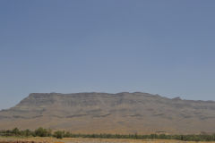 Landscape on the road between Ouarzazate and Mhamid in Morocco