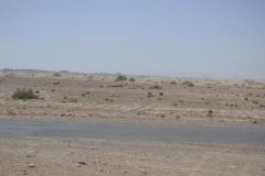 Landscape on the road between Ouarzazate and Mhamid in Morocco