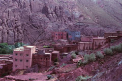 Mountain landscape near Boumalne, Morocco