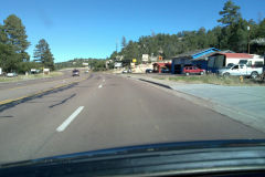 On the road through the Tonto National Forest, Arizona, USA