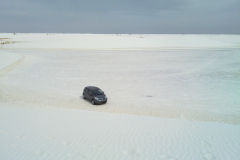 Landscape at the White Sands National Monument, New Mexico, USA