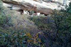 Acient buidlings in Mesa Verde National Park, Colorado, USA