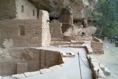 Acient buidlings in Mesa Verde National Park, Colorado, USA National Park, Colorado, USA