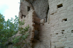 Acient buidlings in Mesa Verde National Park, Colorado, USA