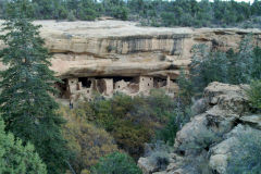 Acient buidlings in Mesa Verde National Park, Colorado, USA