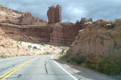 Landscape in Arches National Park, Utah, USA