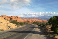 Landscape in Arches National Park, Utah, USA