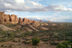 Landscape in Arches National Park, Utah, USA