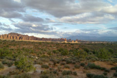 Landscape in Arches National Park, Utah, USA