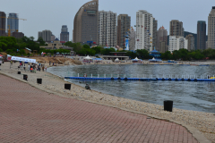 A beach in Dalian, China