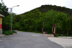 A street scene in Dalian, China