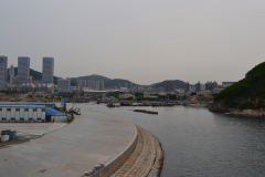 S street scene in Dalian, China