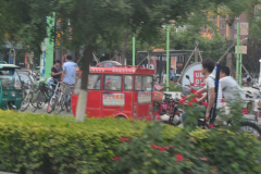 A street scene in Beijing, China