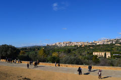 At the historic site of the Valley of Temples in Agrigent, Sicily, Italy