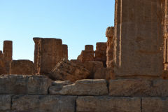 At the historic site of the Valley of Temples in Agrigent, Sicily, Italy