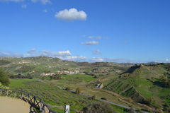 At the historic site of the Valley of Temples in Agrigent, Sicily, Italy