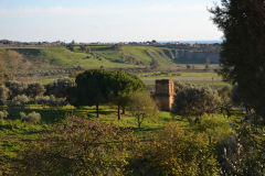 At the historic site of the Valley of Temples in Agrigent, Sicily, Italy