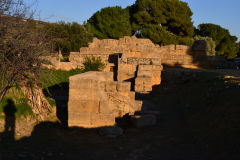 At the historic site of the Valley of Temples in Agrigent, Sicily, Italy