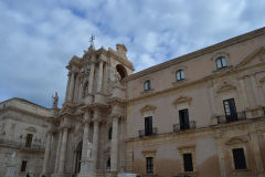 Views of Syracuse on Ortygia, Sicily, Italy