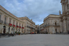 Views of Syracuse on Ortygia, Sicily, Italy