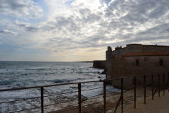 Views of Syracuse on Ortygia, Sicily, Italy