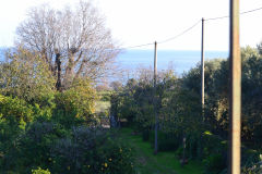 The Mediterranean Sea taken from the terrace of our house in Sicily, Italy