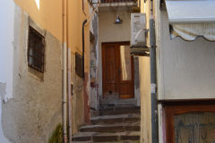 A view of Lipari Island, one of the Aeolian Islands in the Tyrrhenian Sea, Italy