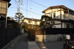 Street scene in Kamakura, Japan