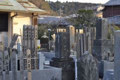 A grave yard in kamakura, japan