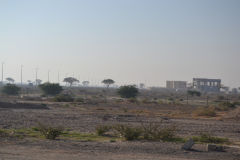Landscape outside Dubai in the United Arab Emirates