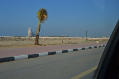 Landscape at the Arabian Sea in the United Arab Emirates