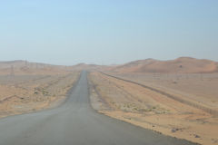 Landscape in the Rub al-Chali near the border of Oman in the United Arab Emirates