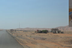 Landscape in the Rub al-Chali near the border of Oman in the United Arab Emirates