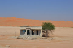 Landscape in the Rub al-Chali near the border of Saudi Arabia in the United Arab Emirates