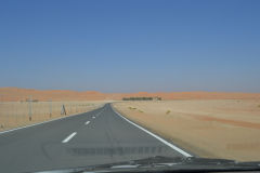 Landscape in the Rub al-Chali near the border of Saudi Arabia in the United Arab Emirates