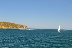 North Head taken from a ferry, Sydney, Australia