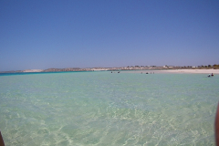 The beach of Coral Bay, Western Australia