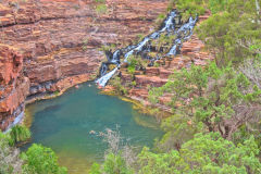 Fortescue Falls - Dale Gorge in the Karijini National Park, Western Australia