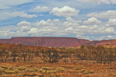 Outback landscape between Karajini National Park and Newman, Western Australia